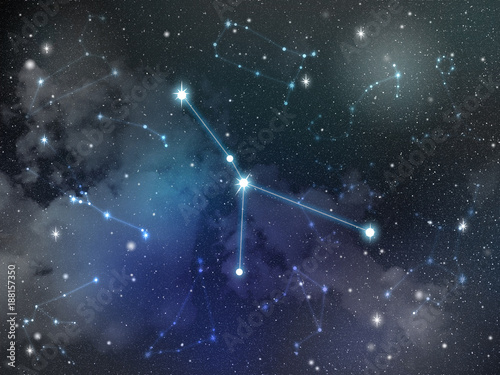 Cancer constellation star Zodiac