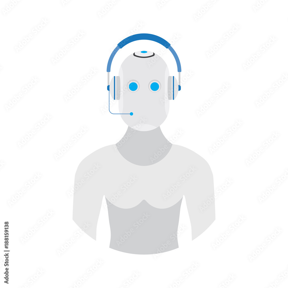 Chat bot icon for social networking. Flat vector illustration EPS 10 Chat bot icon for social networking. Flat vector illustration EPS 10