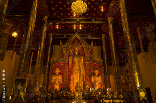 Temple,Buddhist Temple In Chiang Mai Thailand‎
