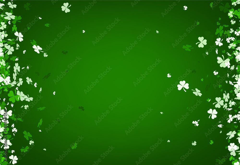 Green St. Patrick's day background.