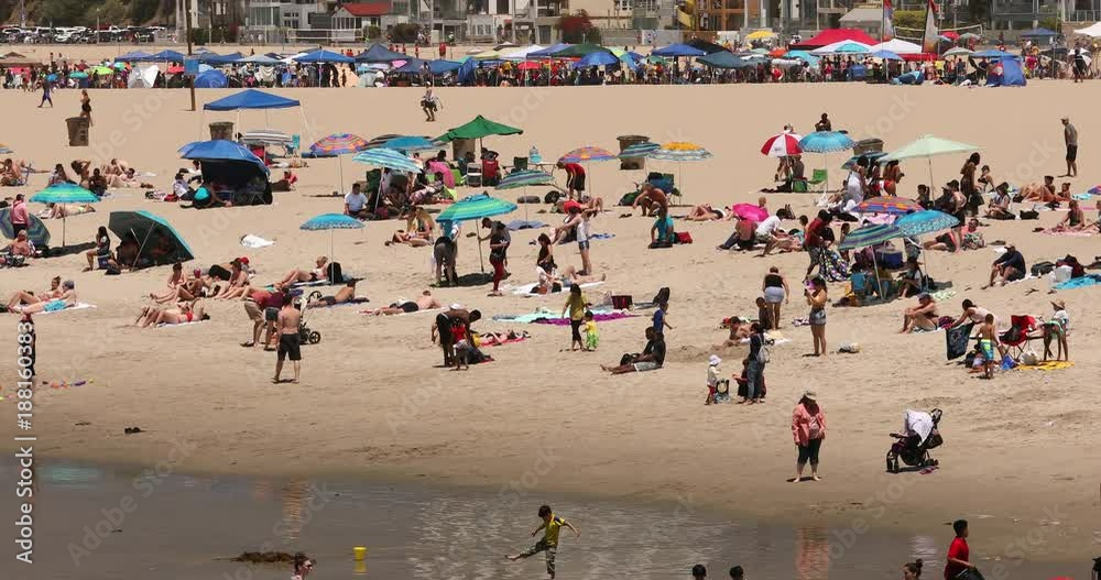 Santa Monica beach California USA