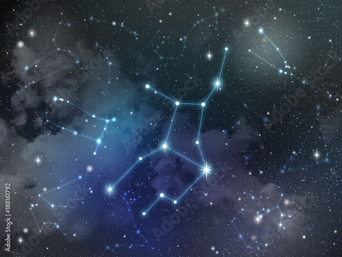 Virgo constellation star Zodiac