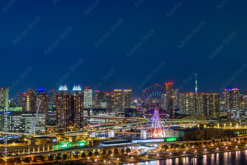 お台場の夜景 お台場の夜景