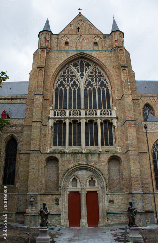 Saint Salvator Cathedral In Bruges, Belgium