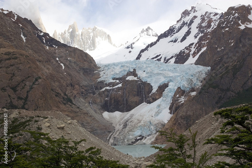 Mount Poicenot at the Los Glaciares National Park, Argentina