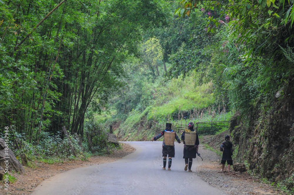 Rural road in Northern Vietnam Rural road in Northern Vietnam