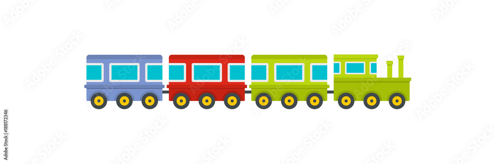 Train icon. Flat illustration of train vector icon for web. Train icon. Flat illustration of train vector icon for web.
