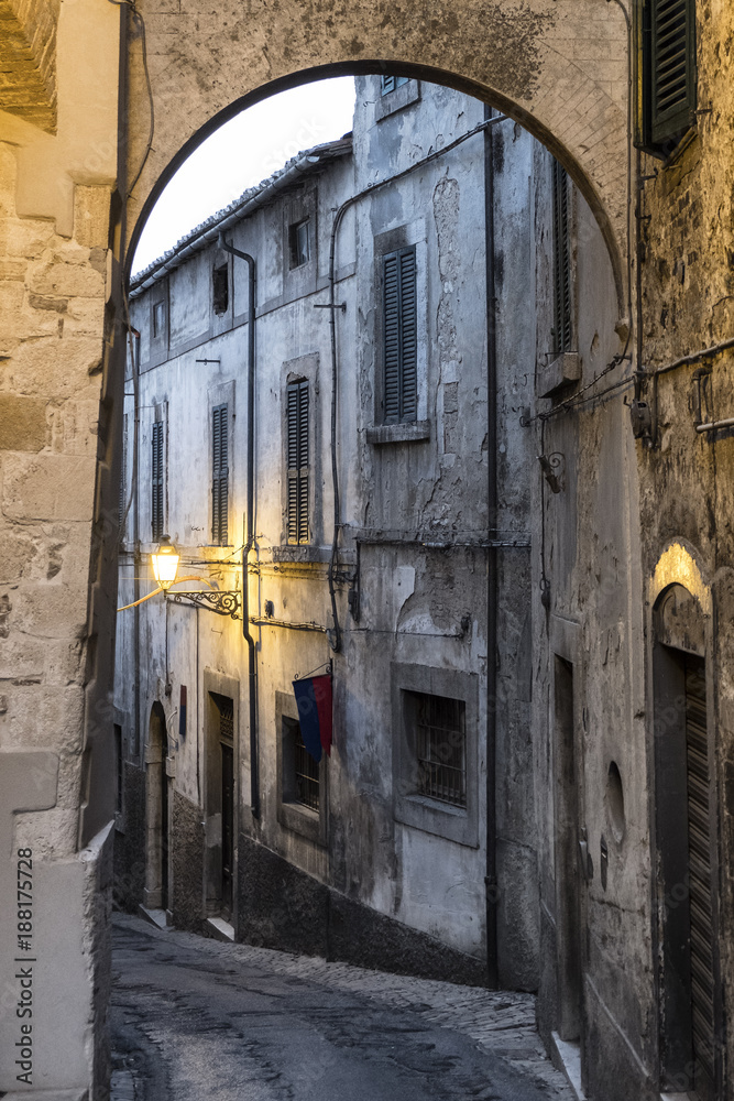 Amelia (Umbria, Italy): historic town