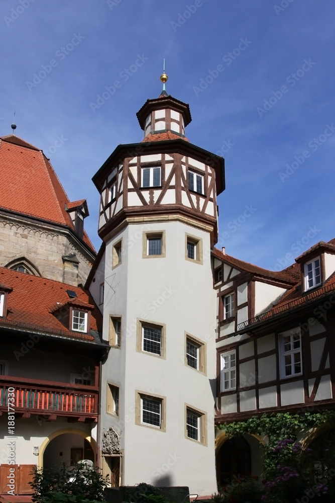 Behringershof in Ansbach, Bayern, Deutschland