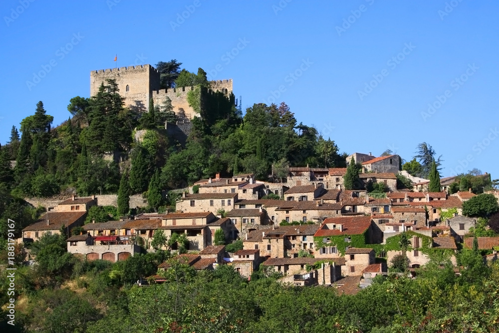 Frankreich, Languedoc-Roussillon, Castelnou