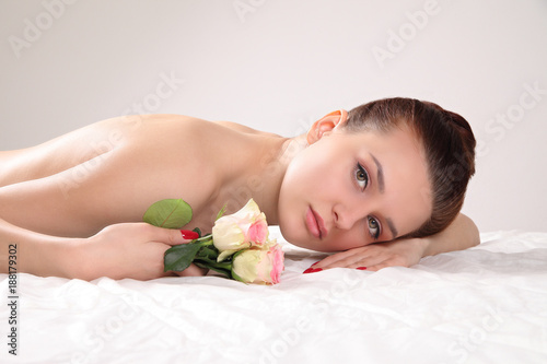 woman relaxing in spa