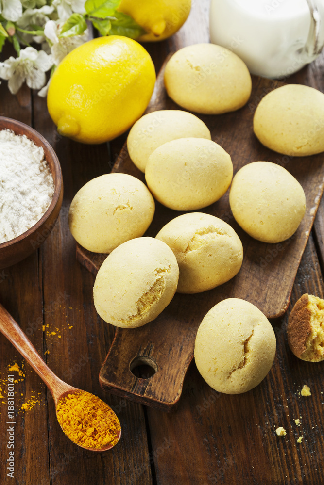 Homemade lemon cookies Homemade lemon cookies