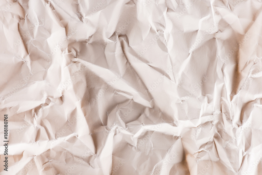 Obraz premium close-up shot of crumpled paper for background