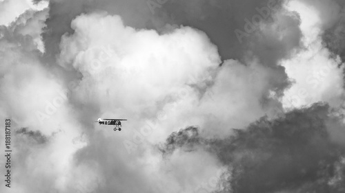 Flugzeug Wolken