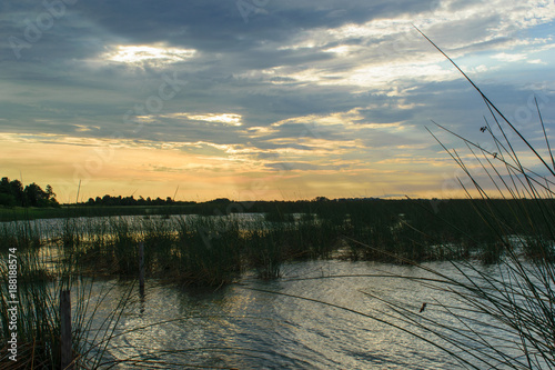 Atardecer en Laguna Vitel photo