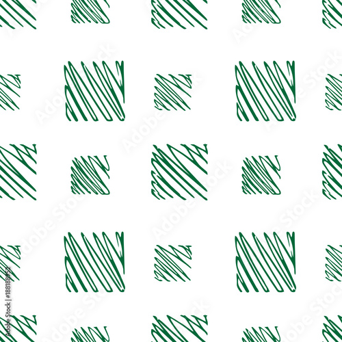 Seamless vector pattern with squares