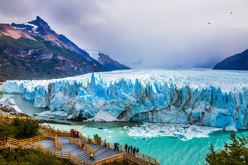 Plexiglas schilderij Gletsjers Perito Moreno gletsjer Patagonië landschap  © Kushnirov Avraham