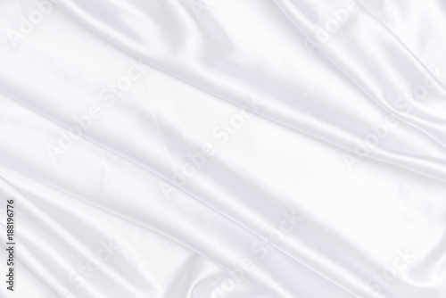 Abstract white drapery cloth, Pattern and detail grooved of whie fabric for background and abstract