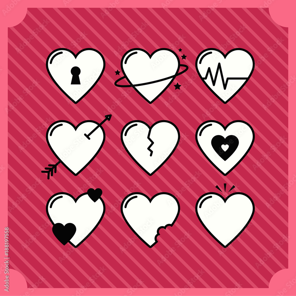 Valentine's Day vector illustration