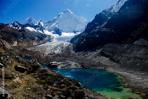 Mountain in Peru photo