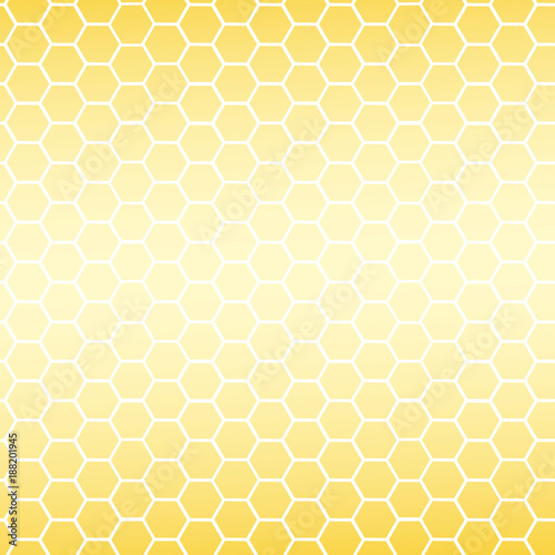 Circular honeycomb background. Elliptic gradient.