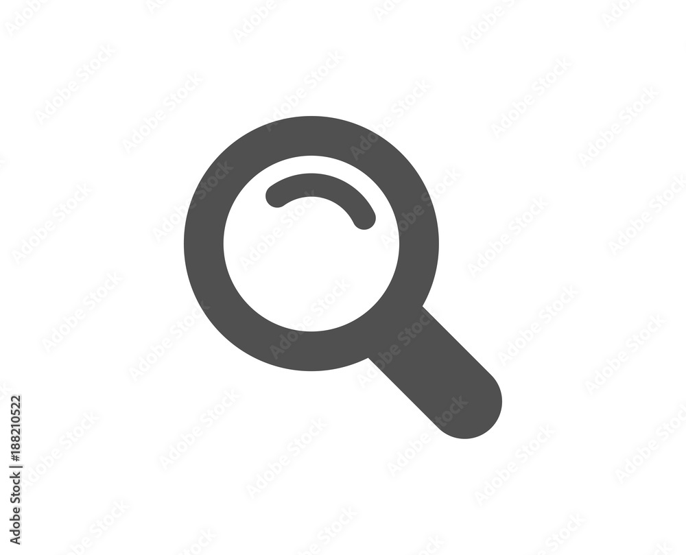 Search simple icon. Magnifying glass sign. Enlarge tool symbol. Quality design elements. Classic style. Vector Search simple icon. Magnifying glass sign. Enlarge tool symbol. Quality design elements. Classic style. Vector