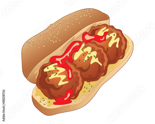 meatball sandwich