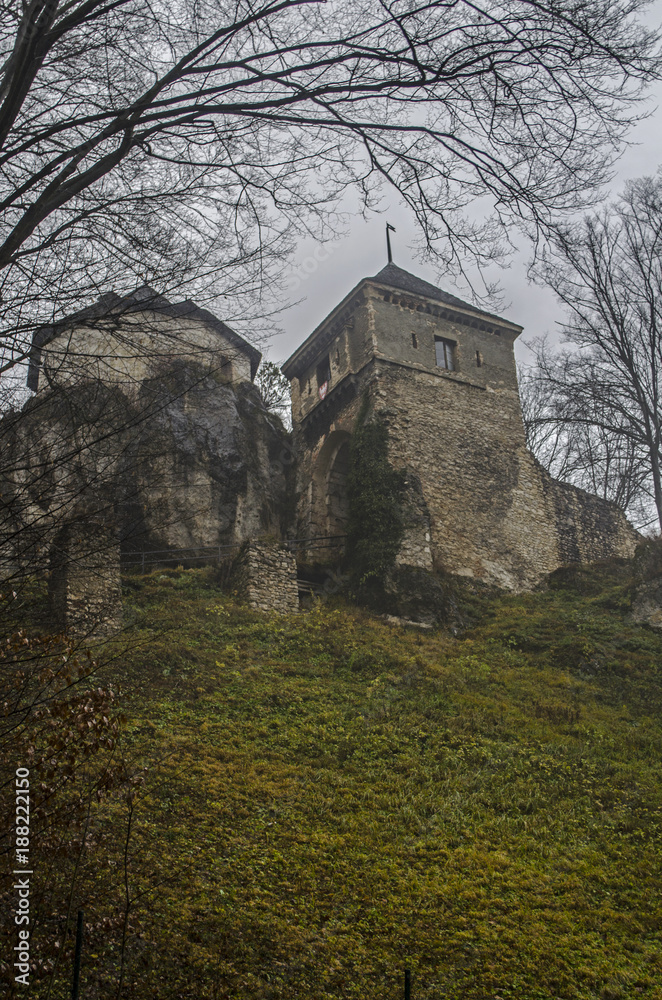 zamek ruiny 