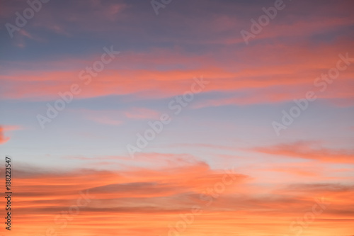 Bright colors in a beautiful sky background © doidam10