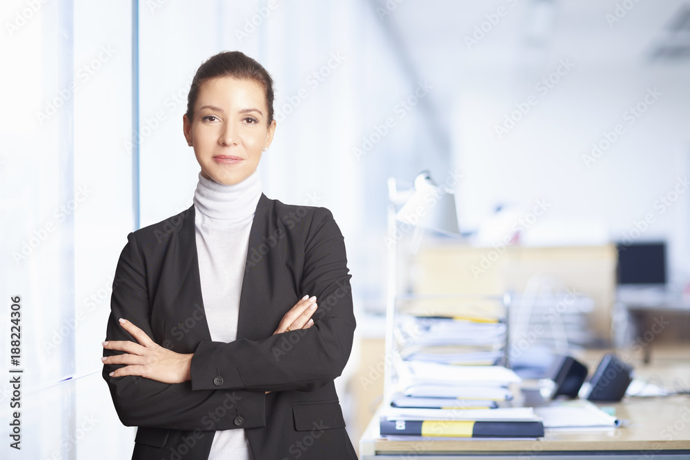 Executive professional businesswoman at the office Executive professional businesswoman at the office