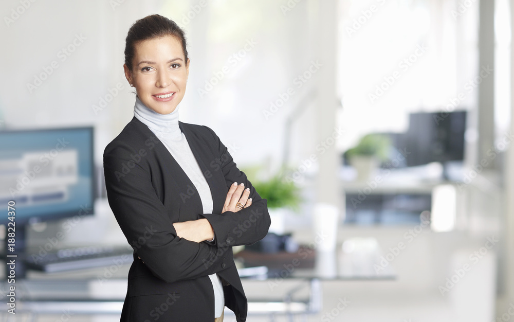 Executive professional businesswoman at the office