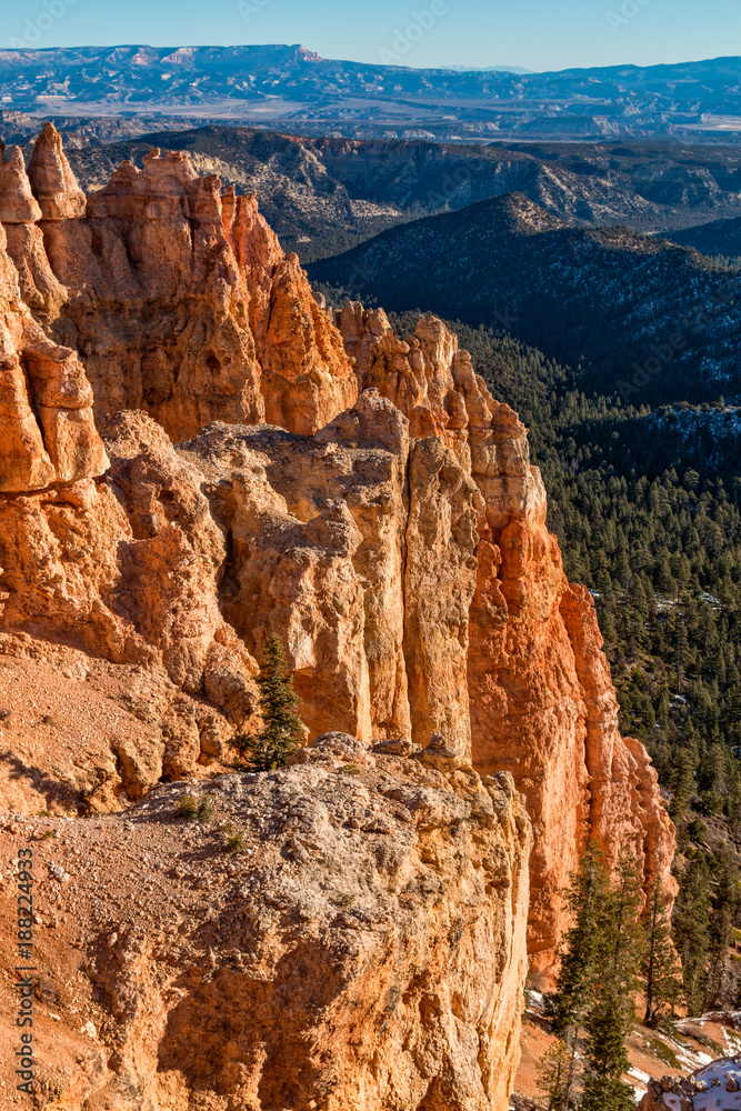 Scenic Bryce Canyon Landscape
