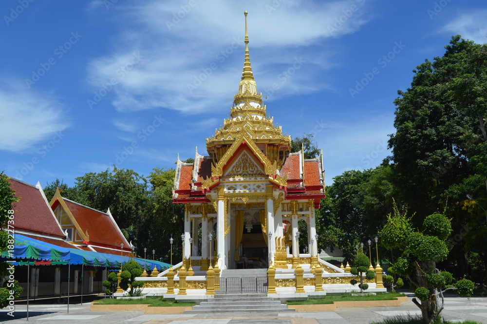 Thai temple in Kanchanaburi