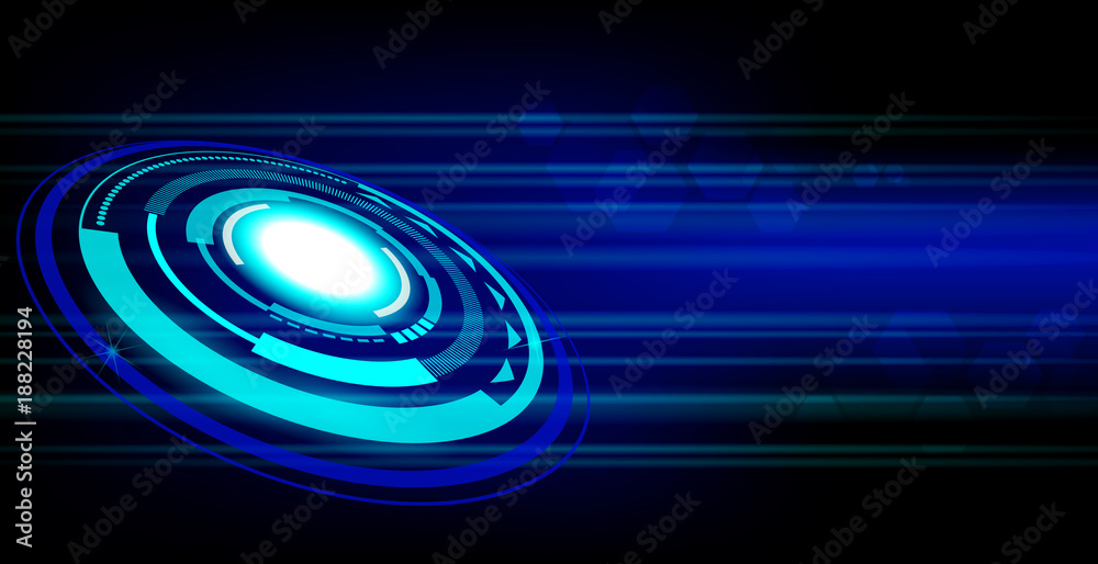future technology concept  abstract background