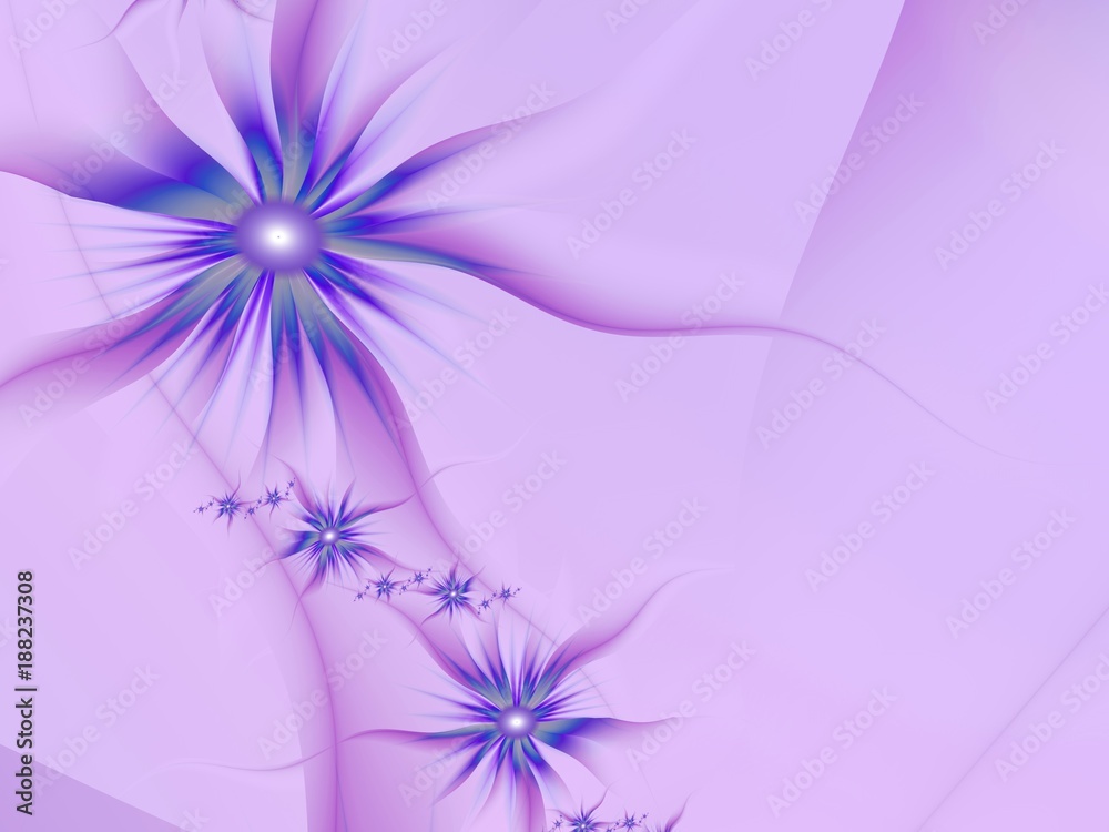 Floral original template with place for text...Fractal flower, template for inserting text...Beautiful background for creating business cards, ..postcards, and the like, in color purple. Floral original template with place for text...Fractal flower, template for inserting text...Beautiful background for creating business cards, ..postcards, and the like, in color purple.