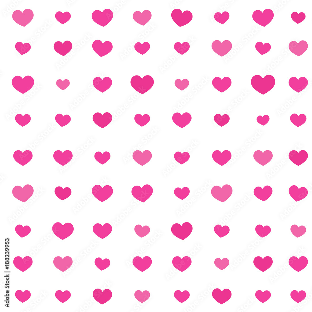 Love Pattern For Seamless Background Romantic Valentine