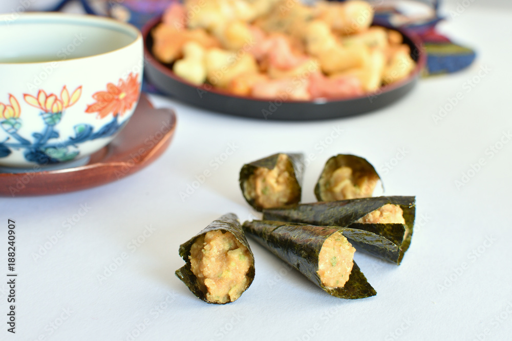 お菓子 手巻納豆 お菓子 手巻納豆