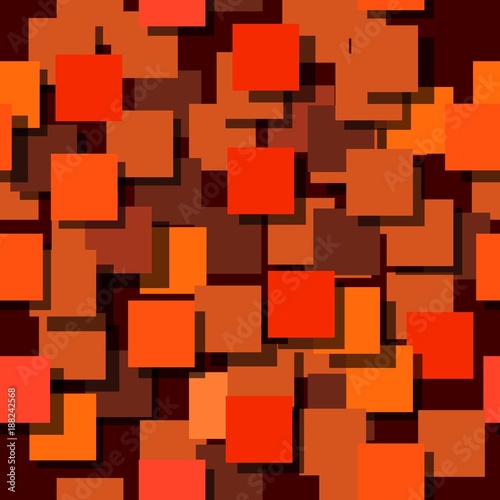 Seamless background made up of squares. The planes are painted monophatically. With different intensities. Vector illustration.