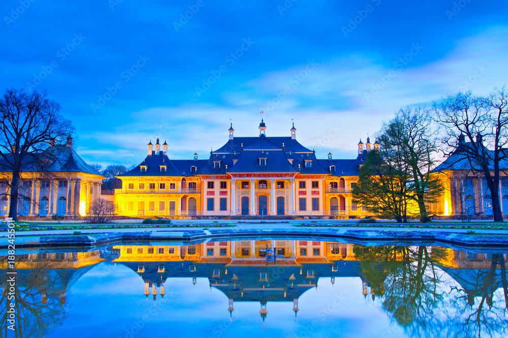 Schloss Pillnitz in Dresden, Deutschland