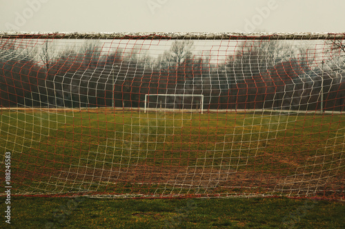 Cuadro en lienzo Football field lines