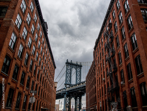 Manhattan Bridge from Brooklyn