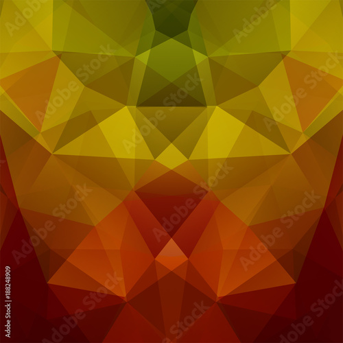 Abstract polygonal vector background. Geometric vector illustration. Creative design template.