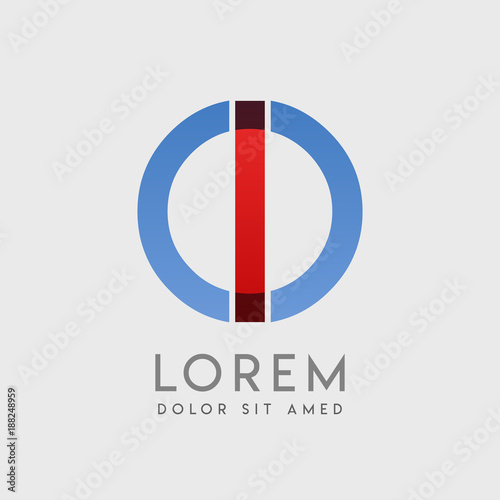 Free Download IO logo letters with 
