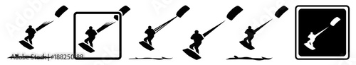 Kite surfen | Kitesurfing | Kite surfer | Variation
