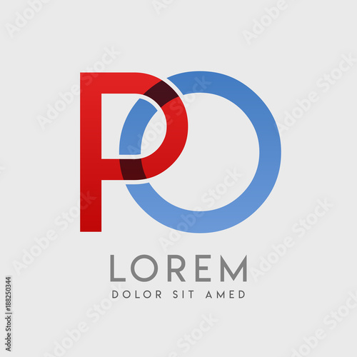 Free Download PO logo letters with 