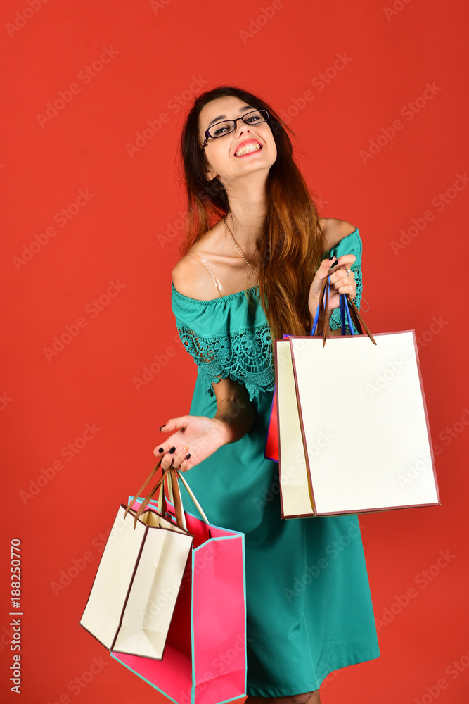 Girl with smart glasses and smiling face, copy space. Girl with smart glasses and smiling face, copy space.