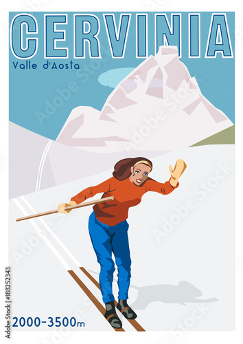 cervinia vintage donna