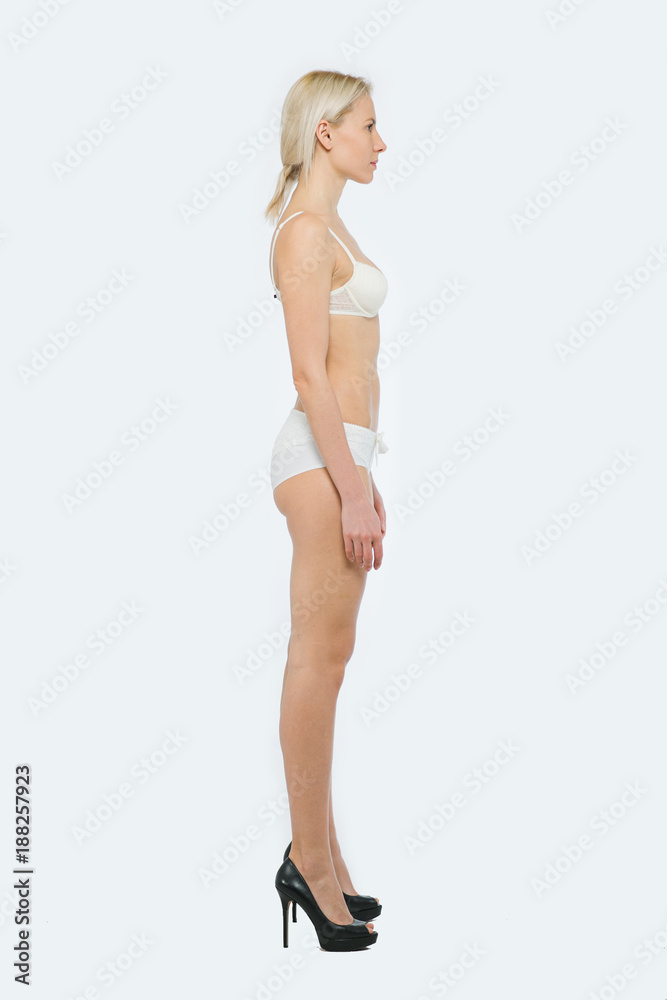 Full length portrait of a beautiful Blonde Woman Full length portrait of a beautiful Blonde Woman