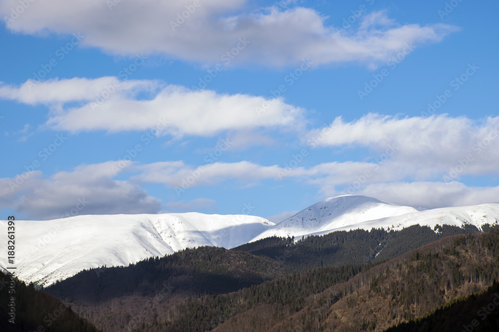 Mountain landscape - winter time