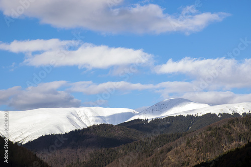 Mountain landscape - winter time